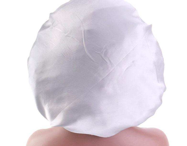 Beauty print Satin silk Bonnet Sleep Night Cap for All Seasons