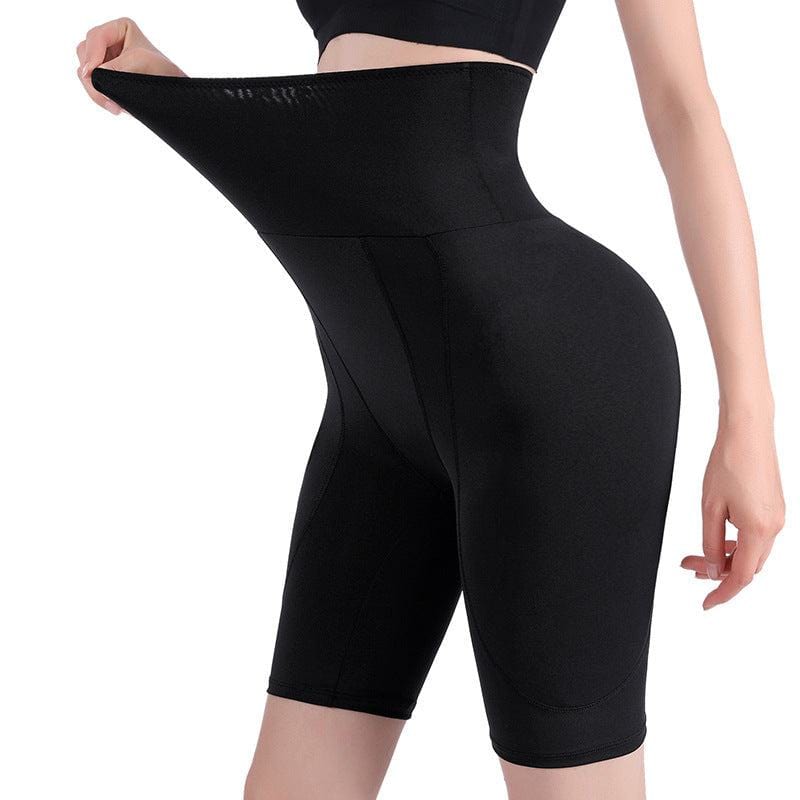 Black high waist slimming underwear shapewear for women with tummy control and butt lifting design