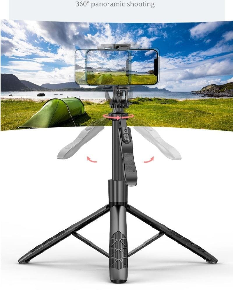 360 Auto Face Tracking Gimbal - AI Smart Phone Holder & Stabilizer