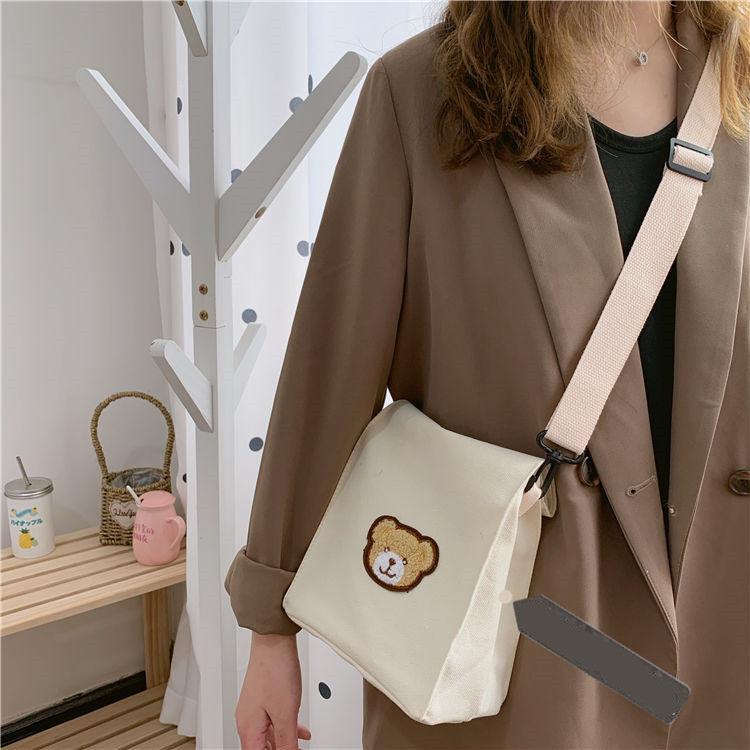 Crossbody Bag Female Canvas Shoulder & Crossbody Bag Stylish