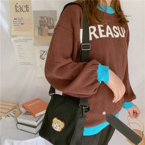 Crossbody Bag Female Canvas Shoulder & Crossbody Bag Stylish