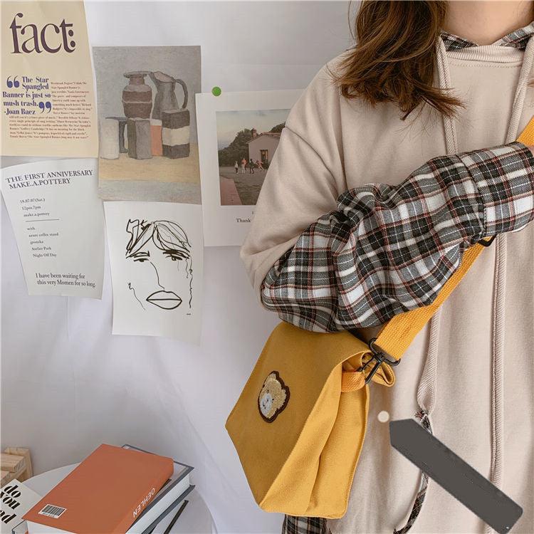 Crossbody Bag Female Canvas Shoulder & Crossbody Bag Stylish