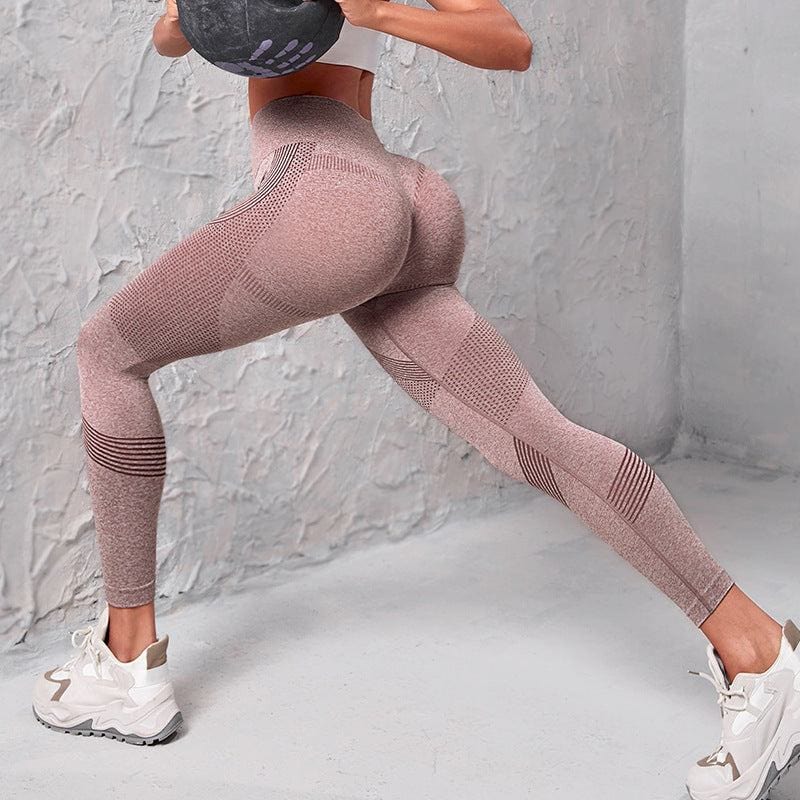 High Waist Seamless Yoga Pants Stylish Butt Lifting Leggings