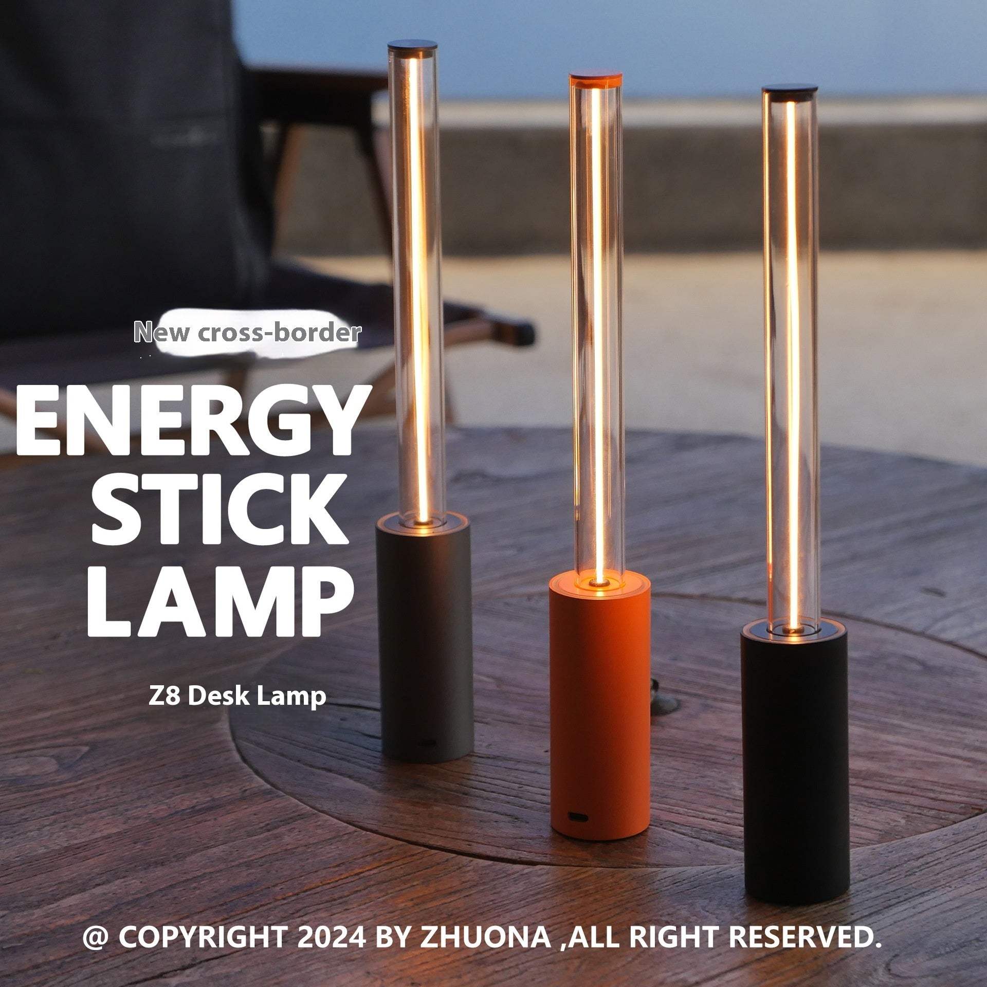 Simple Breathing Ambience Light Rechargeable Night Lamp