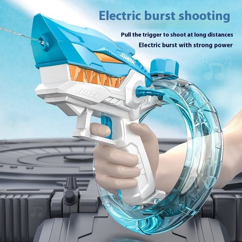 Shark Electric Water Gun - Fully Automatic Large Capacity Toy