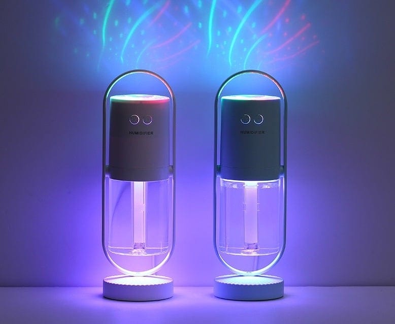 Magic Shadow USB Air Humidifier - Ultrasonic Mist Maker with Night Lights