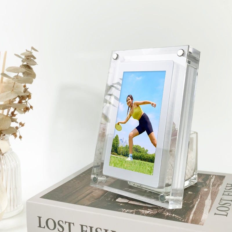 Digital Picture Frame Acrylic Video Player with 1GB & Battery
