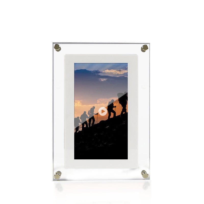 Digital Picture Frame Acrylic Video Player with 1GB & Battery