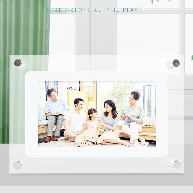 Digital Picture Frame Acrylic Video Player with 1GB & Battery