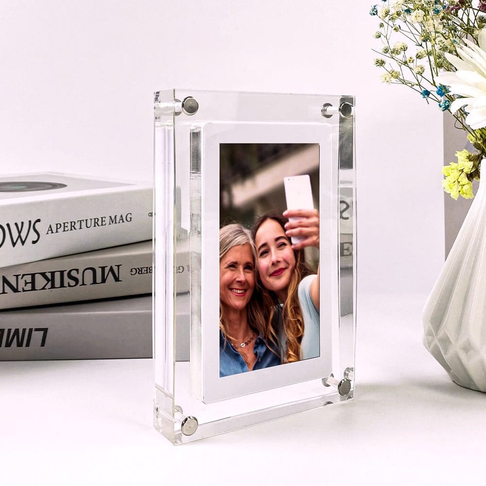Digital Picture Frame Acrylic Video Player with 1GB & Battery