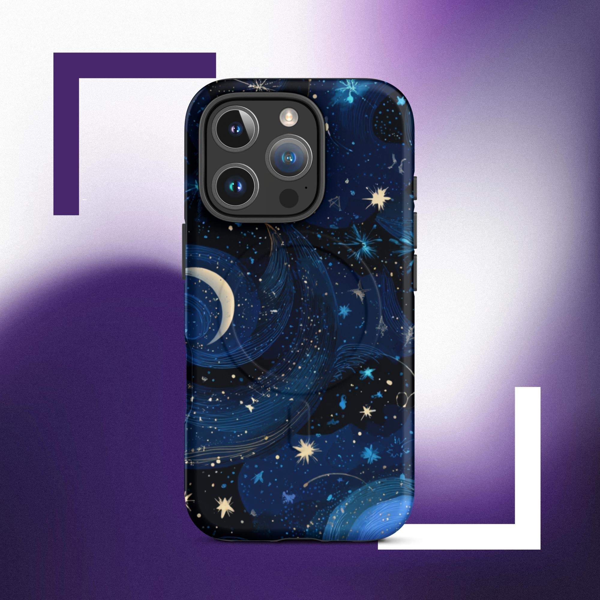 iPhone Tough Case:  Cosmic Space MagSafe Polycarbonate for  iPhone.