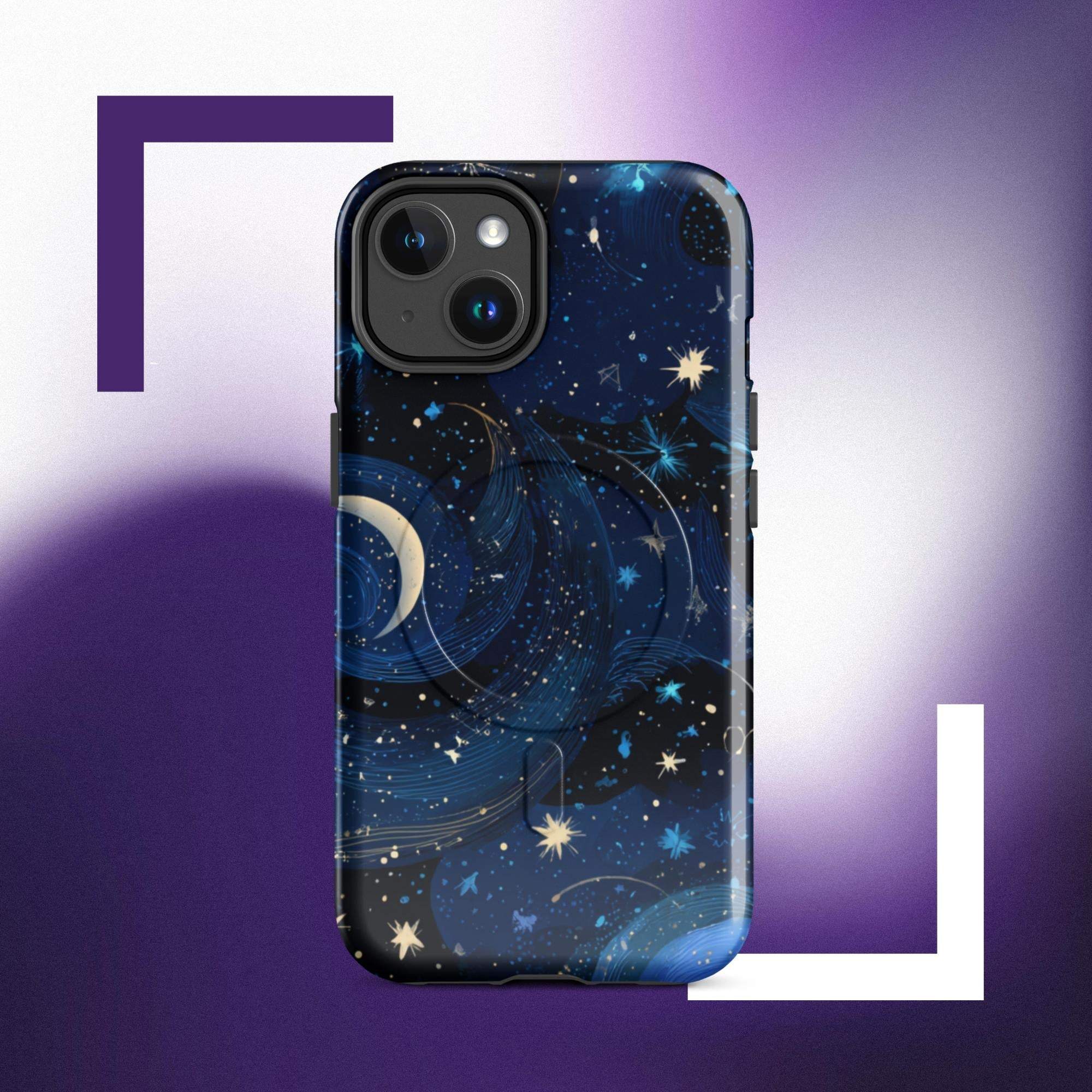 iPhone Tough Case:  Cosmic Space MagSafe Polycarbonate for  iPhone.