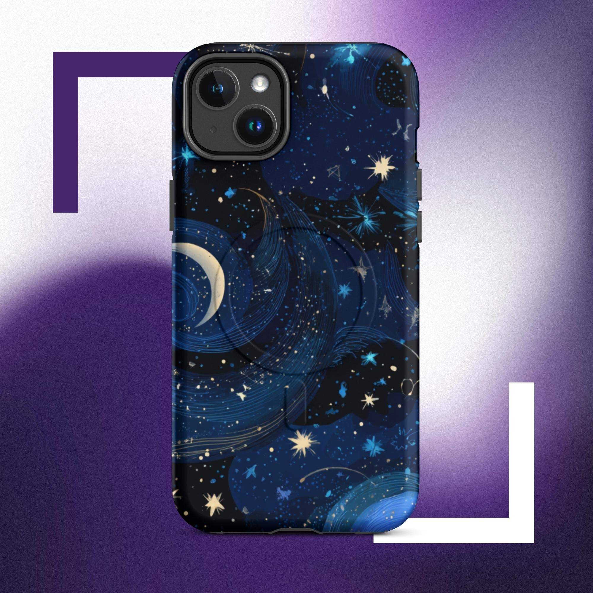 iPhone Tough Case:  Cosmic Space MagSafe Polycarbonate for  iPhone.