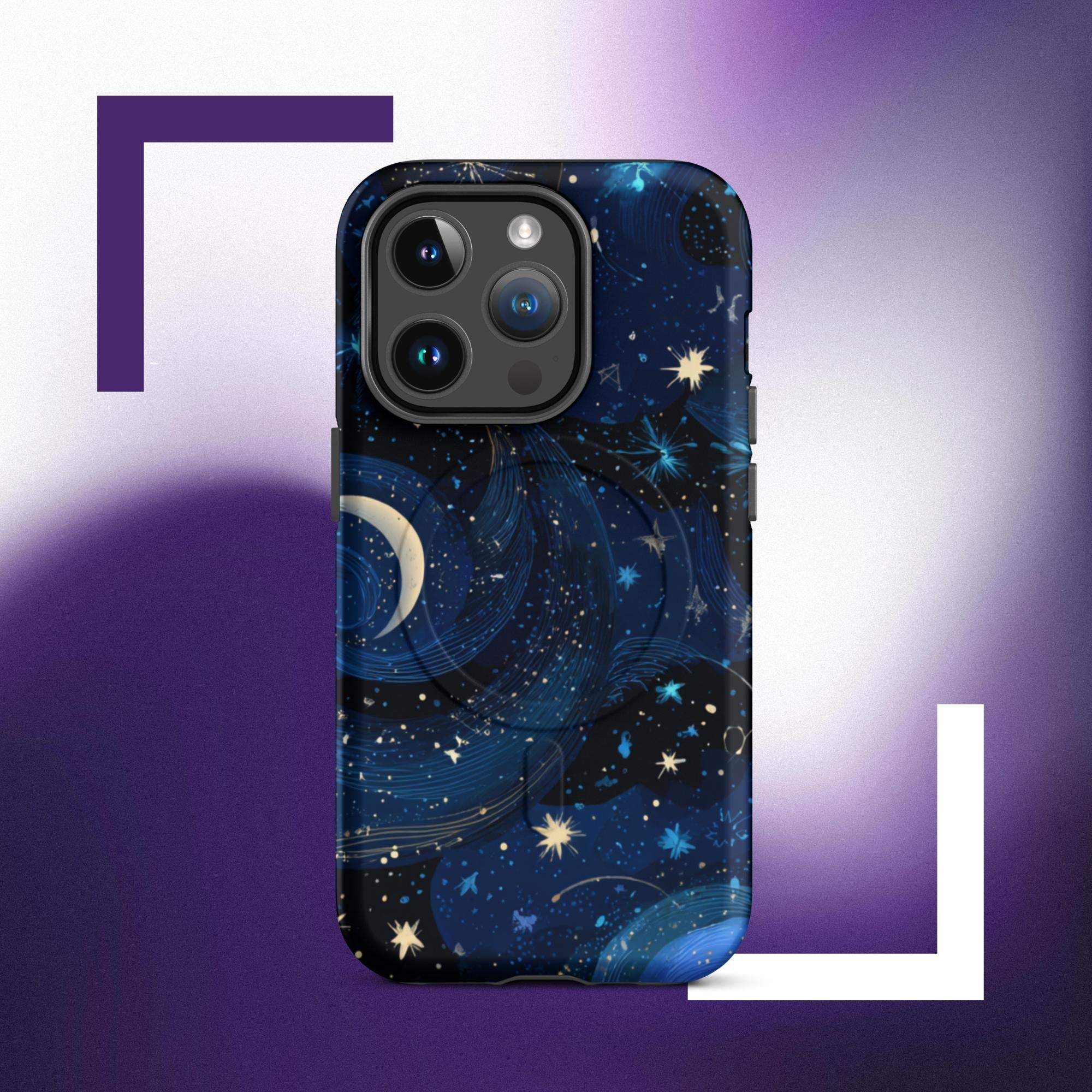 iPhone Tough Case:  Cosmic Space MagSafe Polycarbonate for  iPhone.