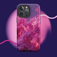 iPhone tough case - Pink fiery cloud MagSafe® iPhone protective cover