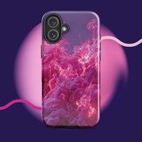 iPhone tough case - Pink fiery cloud MagSafe® iPhone protective cover