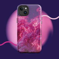 iPhone tough case - Pink fiery cloud MagSafe® iPhone protective cover
