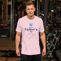 Fathers Day T-Shirt: Heart & Hand Design -  Perfect Gifts for Dads.