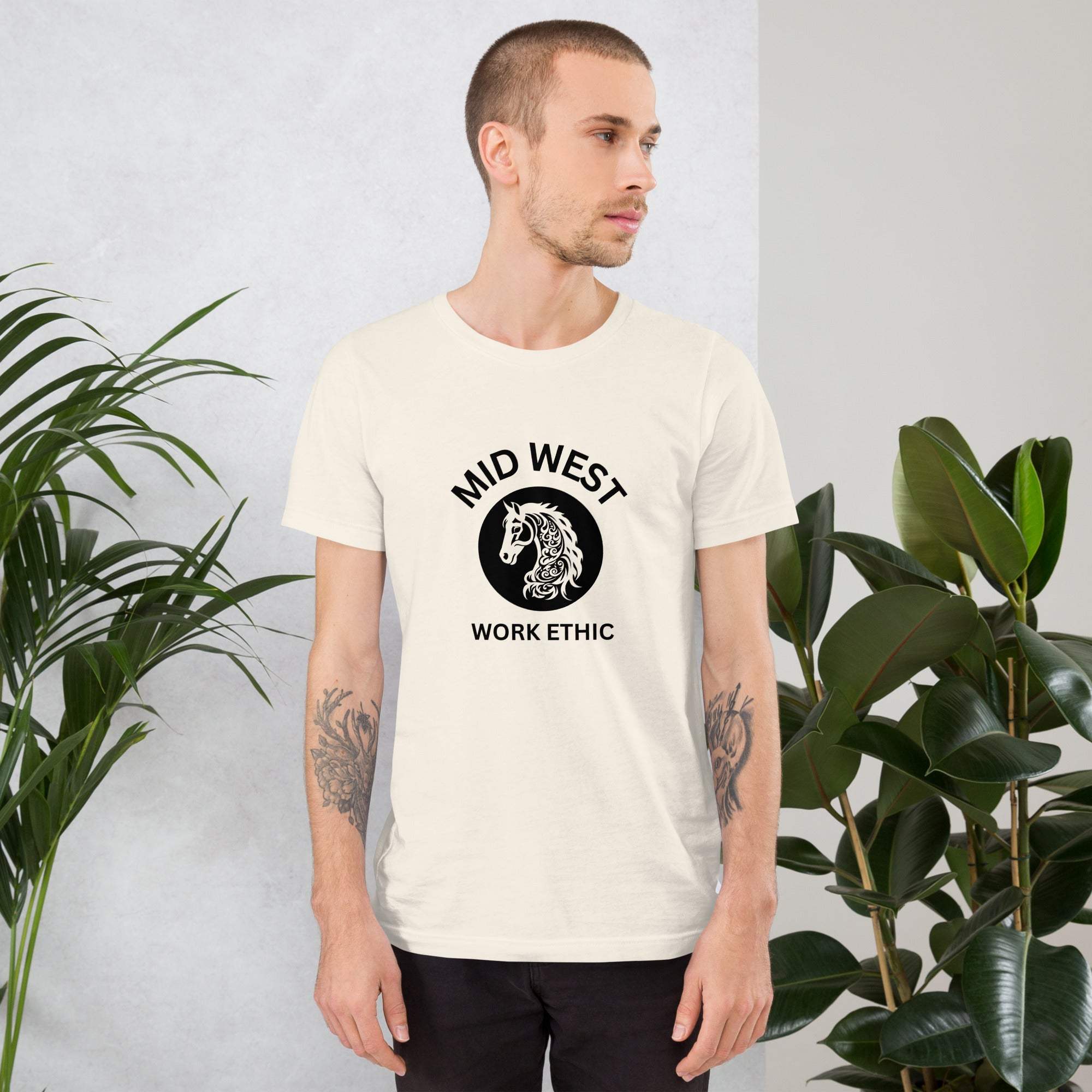 Midwest Work Ethic T-Shirt: Horse Graphic Tee