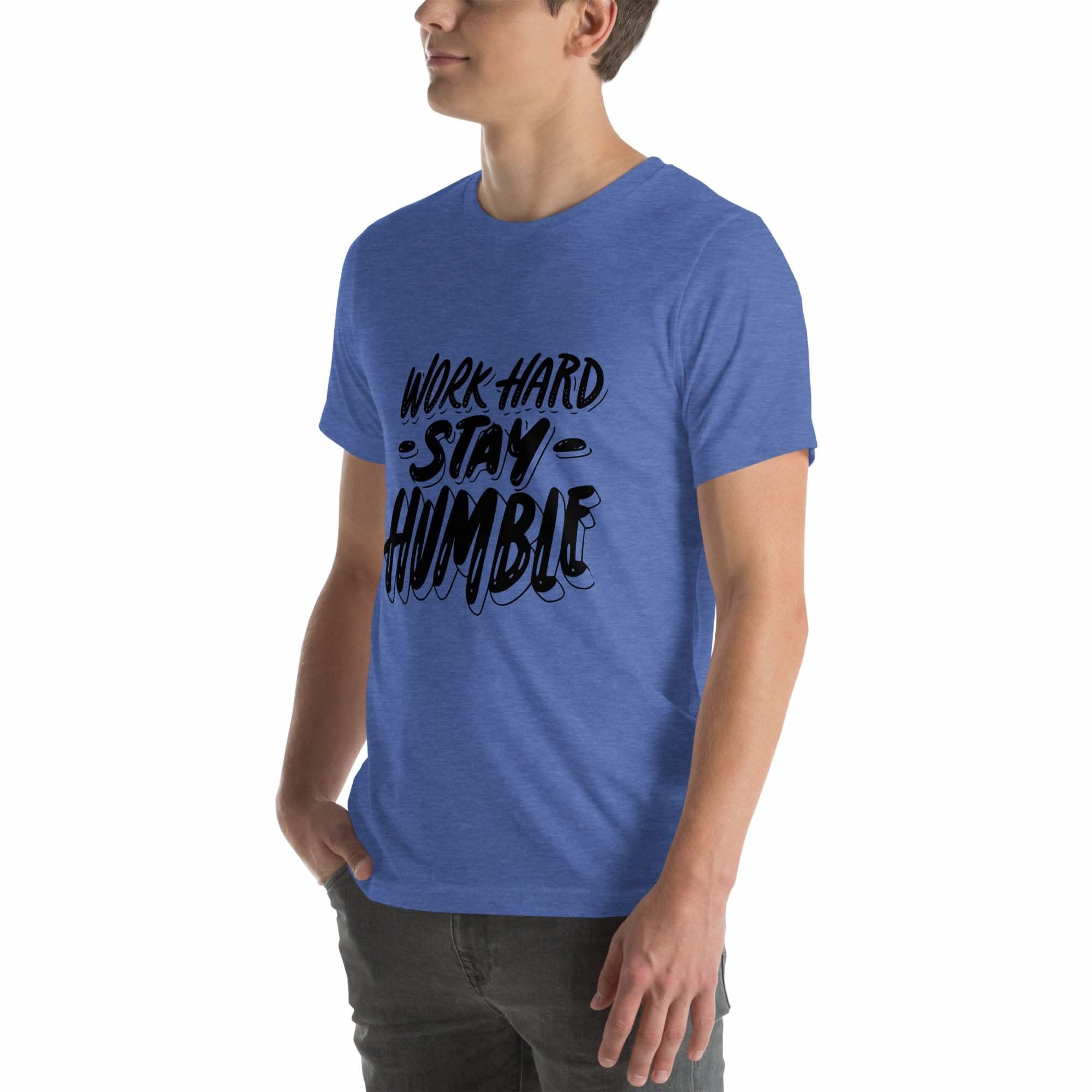 Work Hard T-Shirt - Motivational Graphic Tee for Success & Dedication