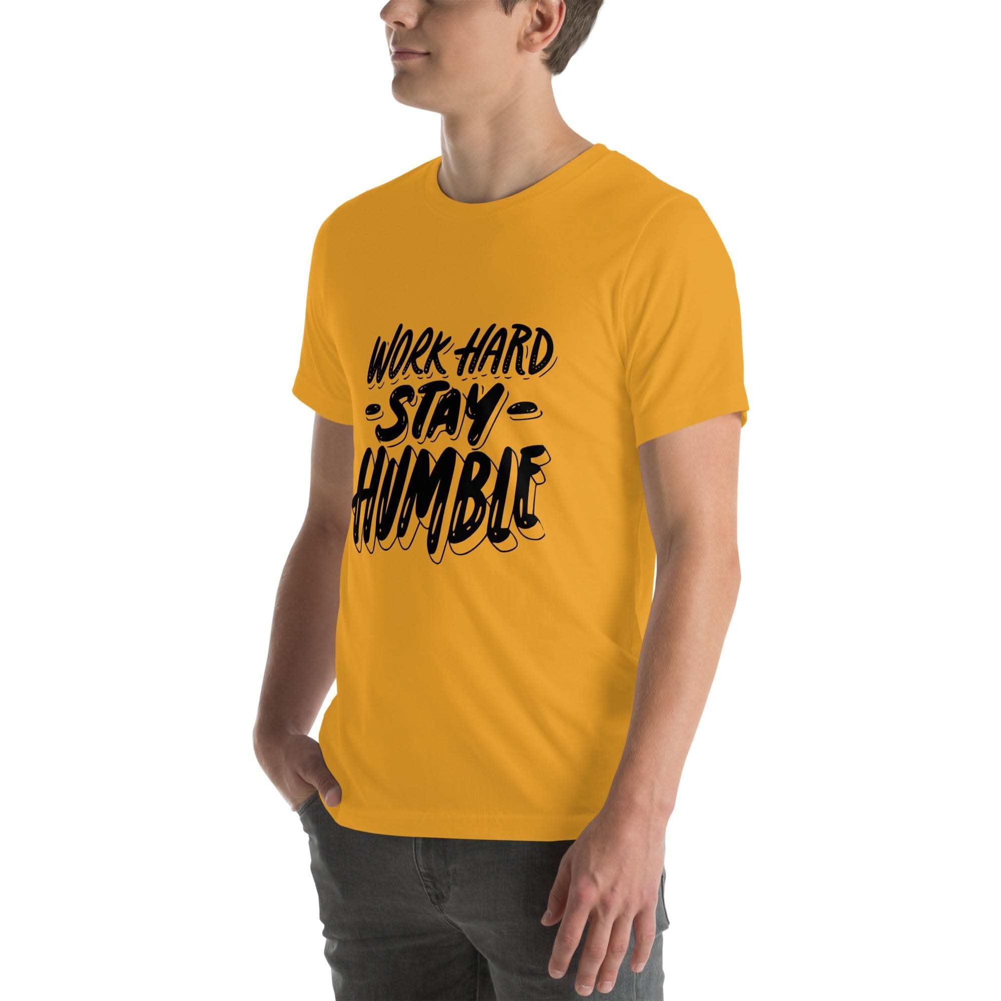 Work Hard T-Shirt - Motivational Graphic Tee for Success & Dedication