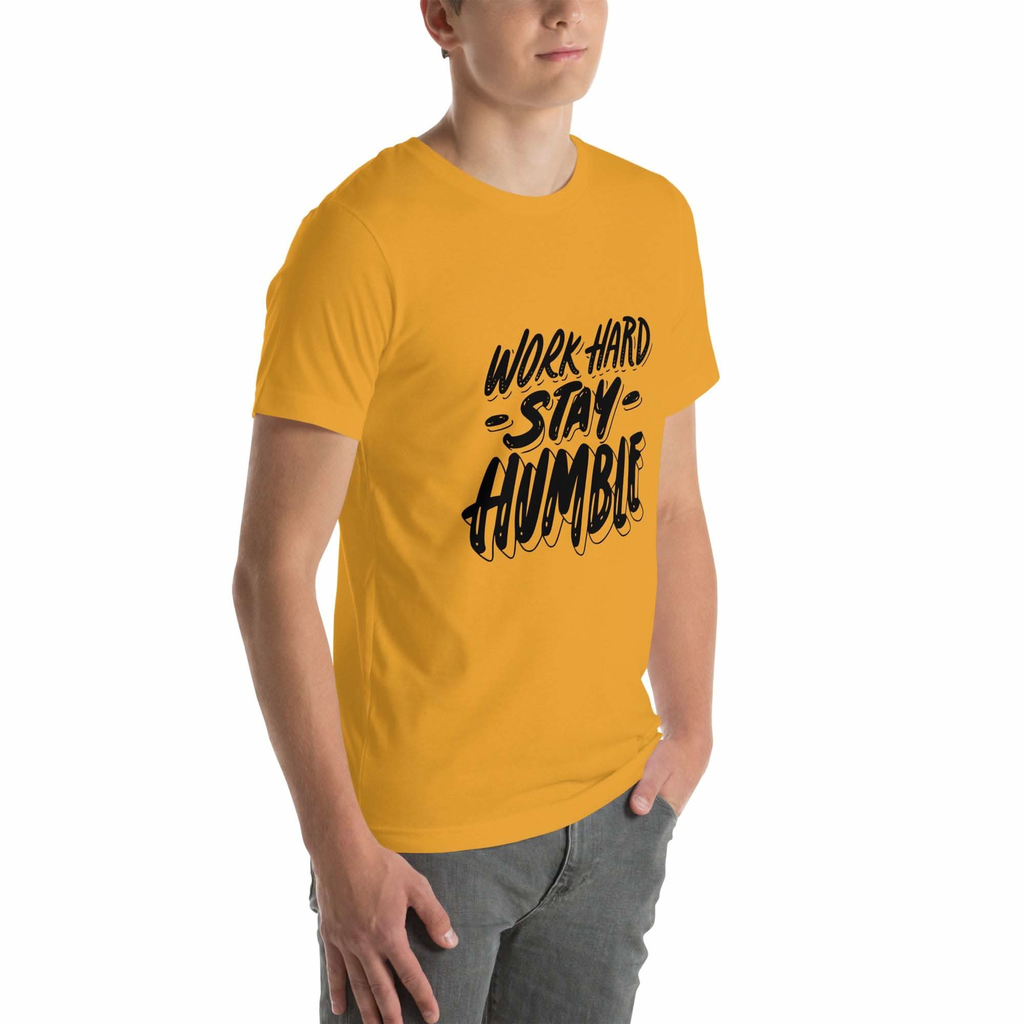 Work Hard T-Shirt - Motivational Graphic Tee for Success & Dedication