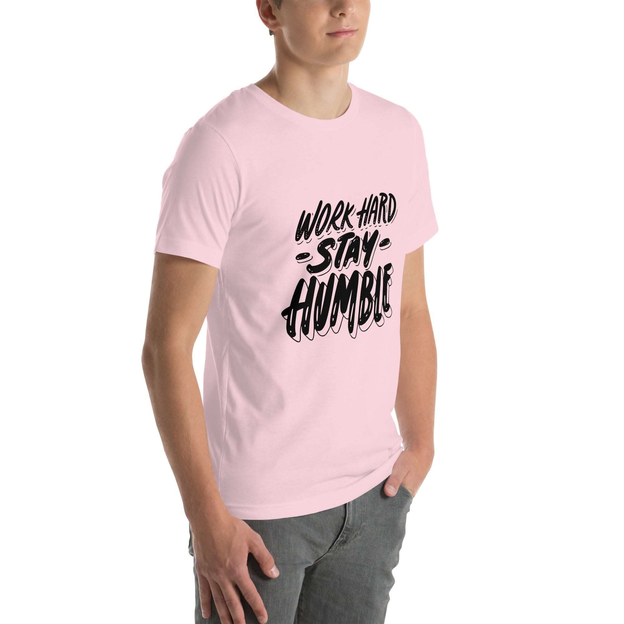 Work Hard T-Shirt - Motivational Graphic Tee for Success & Dedication