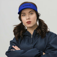 Womens Run Happy Sun Visor - Lightweight & Comfortable