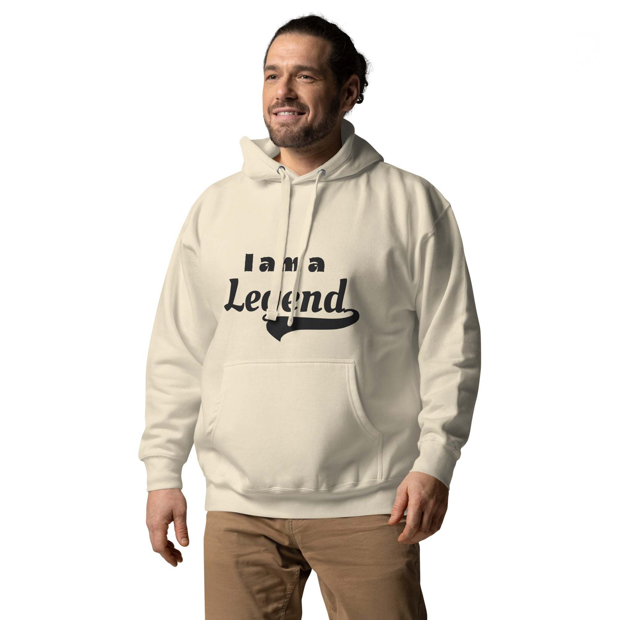 I am a Legend Hoodie - Stylish Streetwear, Comfortable Fit and Design