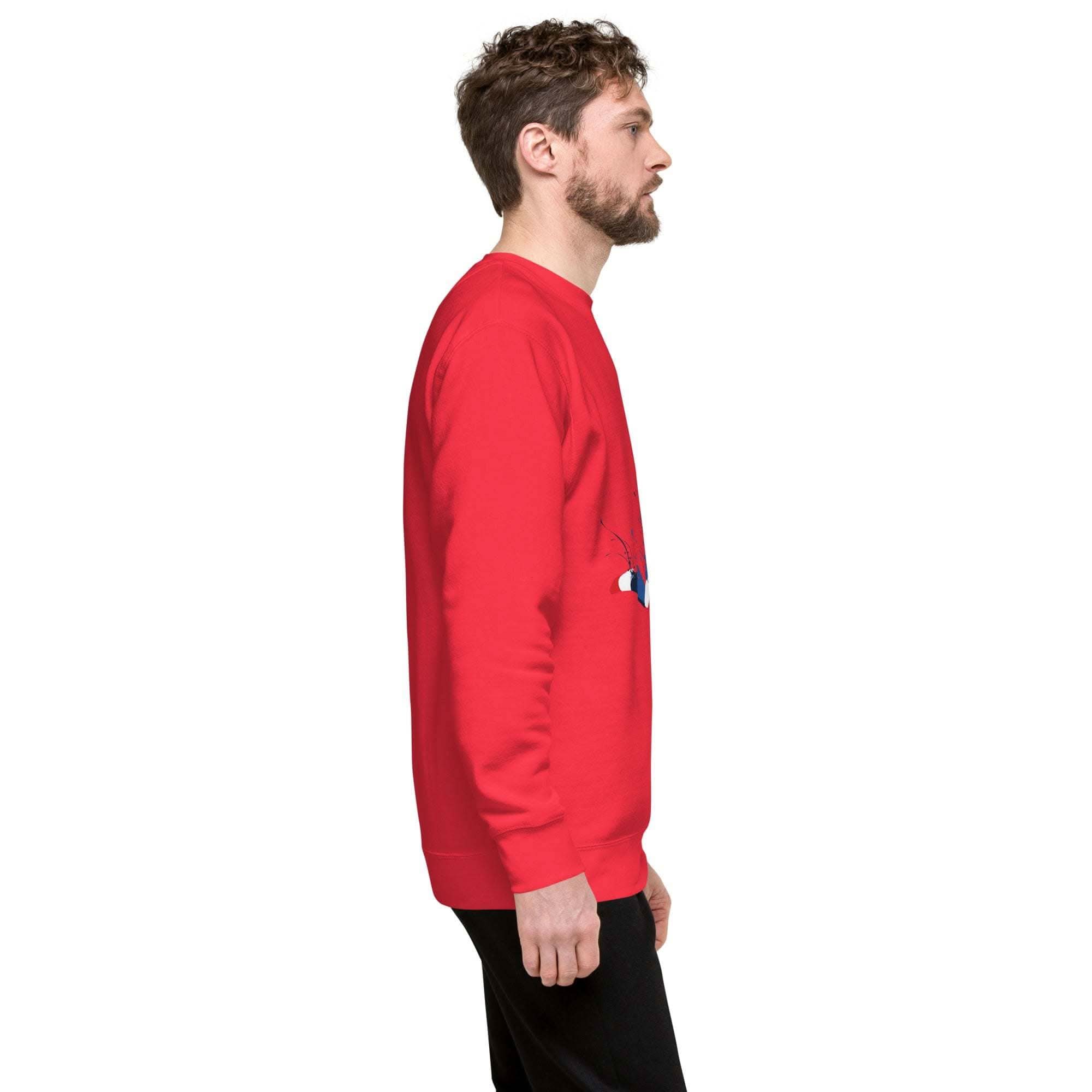 Soccer Player Sweatshirt - Stylish tee, Football Fan Apparel for All