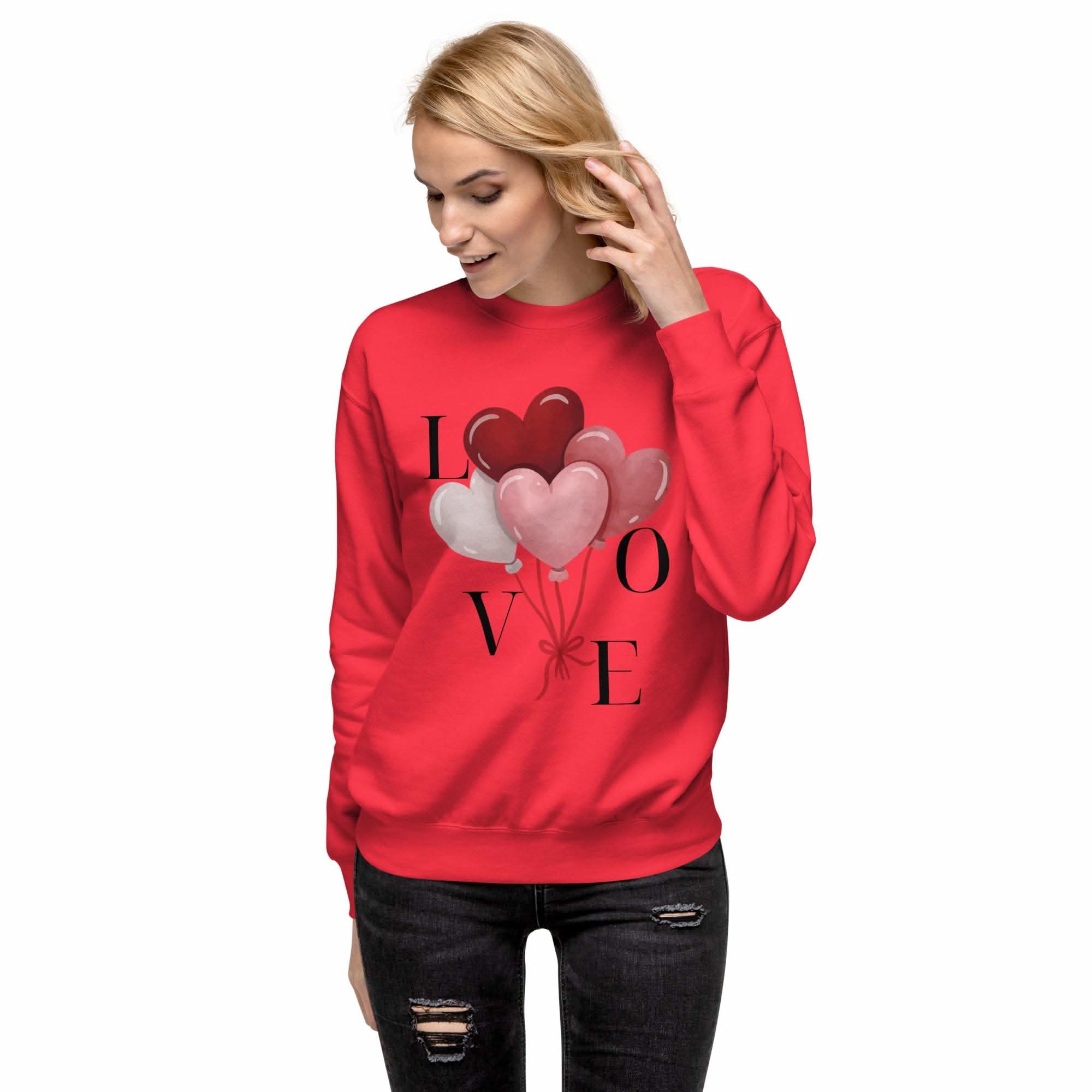 Love Balloon Sweatshirt