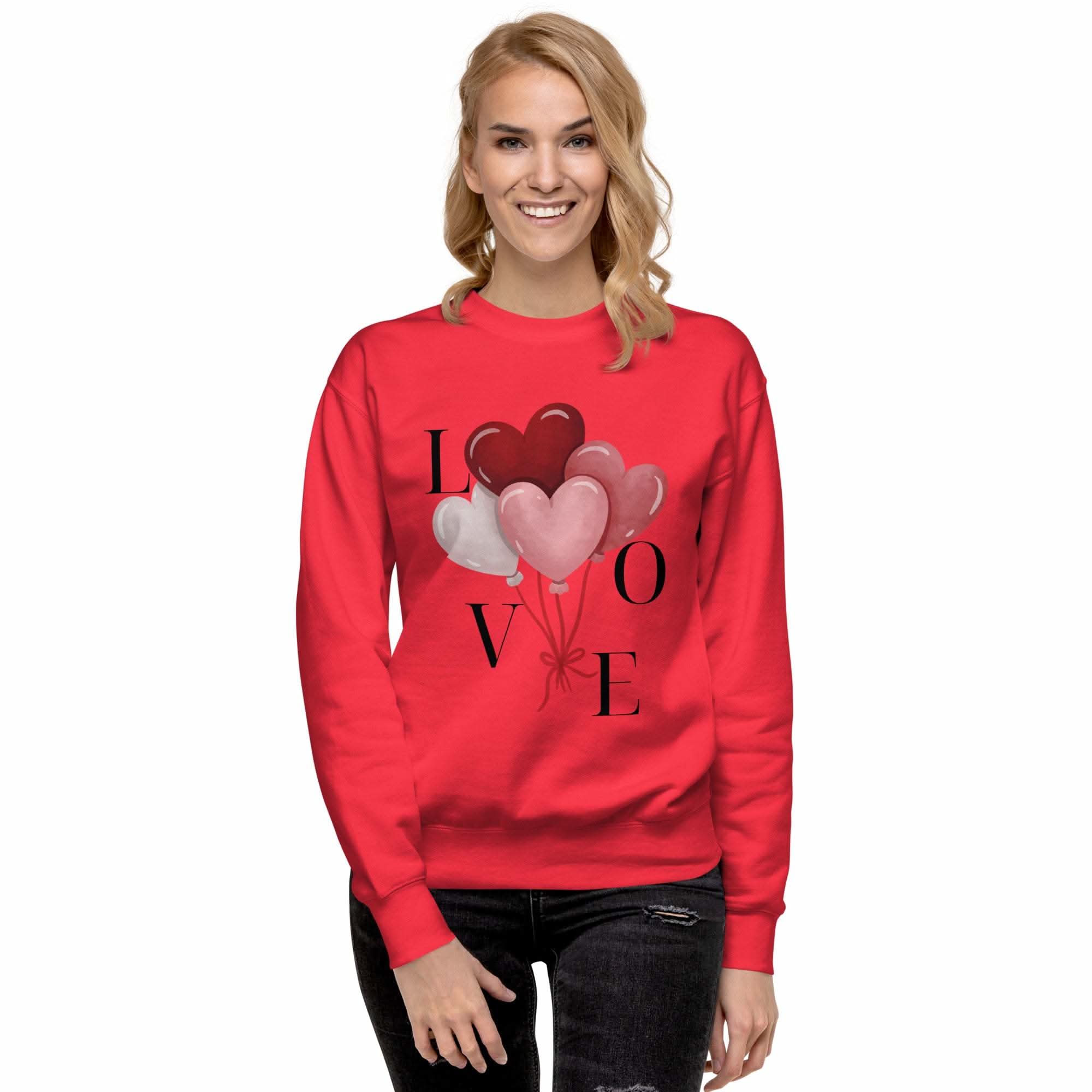 Love Balloon Sweatshirt