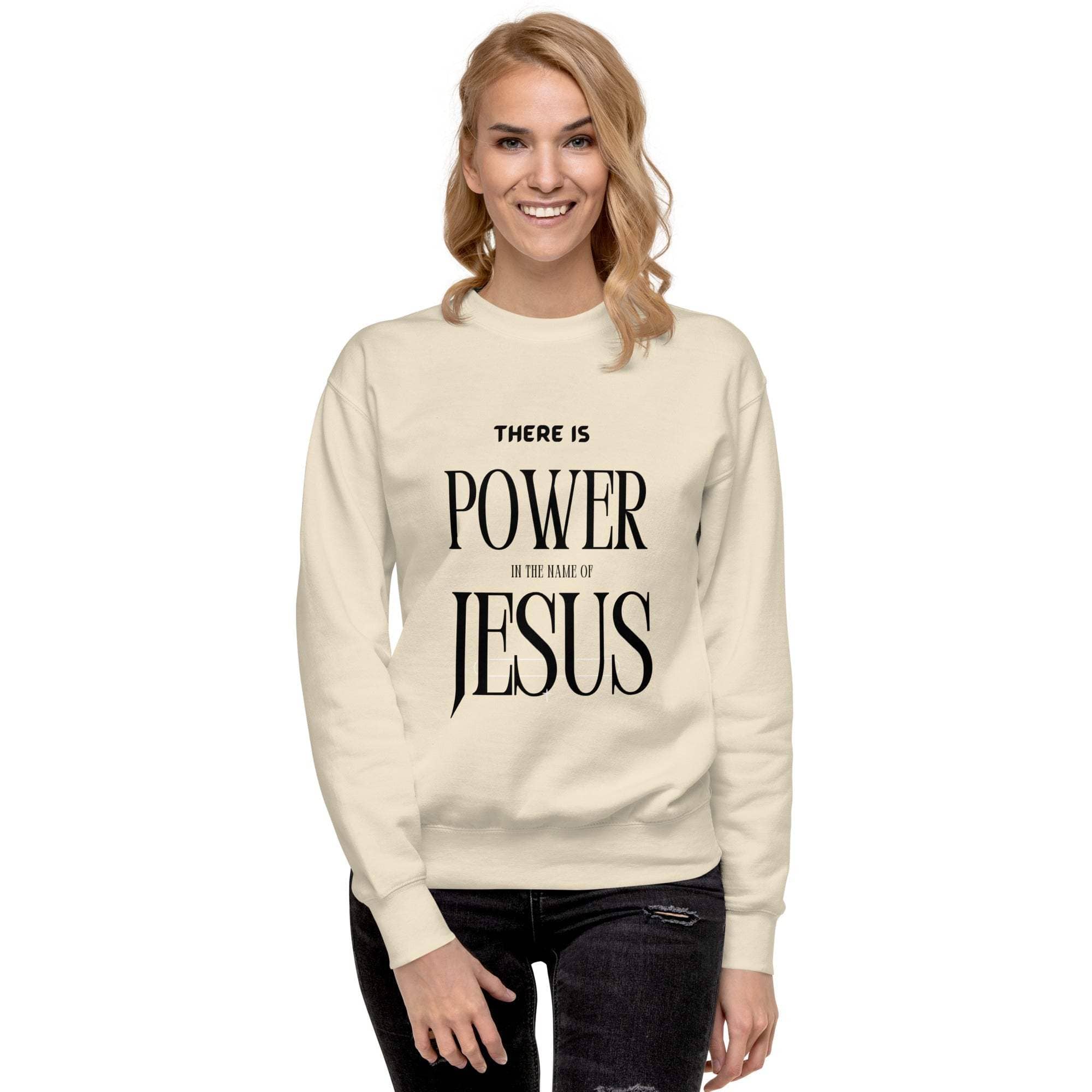 Power In Jesus Sweatshirt 