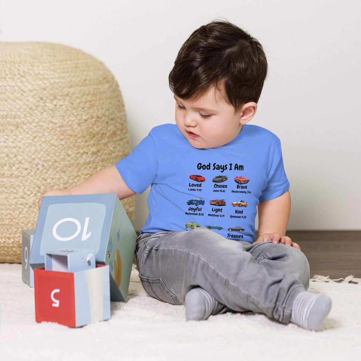 God Says I Am Toddler T-Shirt